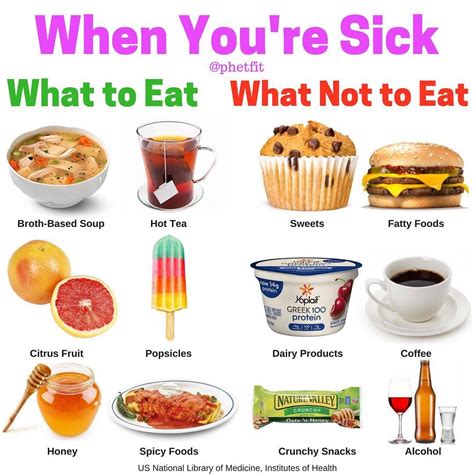 The Best Foods to Eat When You’re Sick .